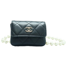 Load image into Gallery viewer, CHANEL Leather Shoulder Bag Black
