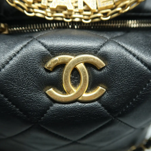 Load image into Gallery viewer, Chanel Leather Satchel Bag Black
