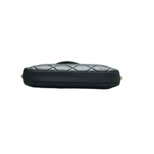 Load image into Gallery viewer, Chanel Crush On Chains Leather Shoulder Bag Black
