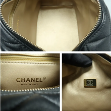 Load image into Gallery viewer, Chanel Leather Satchel Bag Black
