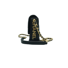 Load image into Gallery viewer, Chanel Leather Shoulder Bag Black
