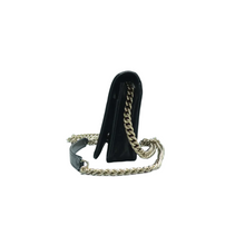 Load image into Gallery viewer, Chanel Wallet On Chain Boy Leather Shoulder Bag Black
