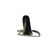 Load image into Gallery viewer, Chanel Wallet On Chain Boy Leather Shoulder Bag Black
