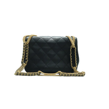 Load image into Gallery viewer, CHANEL Leather Shoulder Bag Black
