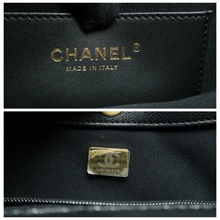 Load image into Gallery viewer, Chanel Leather Shoulder Bag Black
