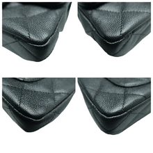 Load image into Gallery viewer, Chanel Classic Flap Leather Shoulder Bag Black
