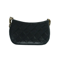 Load image into Gallery viewer, Chanel Leather Shoulder Bag Black
