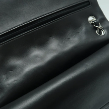 Load image into Gallery viewer, Chanel Classic Flap Jumbo Leather Shoulder Bag Black
