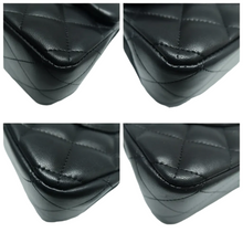 Load image into Gallery viewer, Chanel Classic Flap Jumbo Leather Shoulder Bag Black
