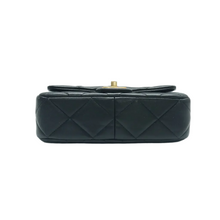 Load image into Gallery viewer, Chanel Classic Flap Leather Shoulder Bag Black

