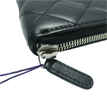 Load image into Gallery viewer, CHANEL Leather Wallet Black
