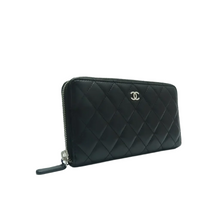Load image into Gallery viewer, CHANEL Leather Wallet Black
