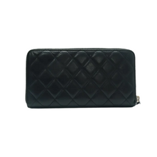 Load image into Gallery viewer, CHANEL Leather Wallet Black
