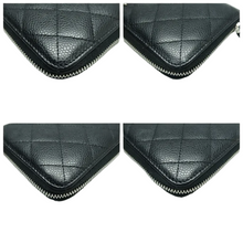 Load image into Gallery viewer, CHANEL Leather Wallet Black
