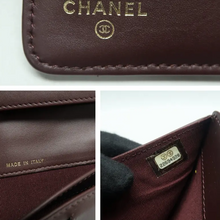 Load image into Gallery viewer, CHANEL Leather Wallet Black
