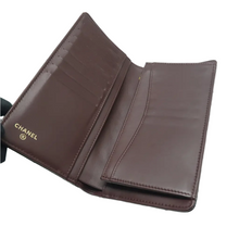 Load image into Gallery viewer, CHANEL Leather Wallet Black
