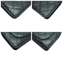 Load image into Gallery viewer, CHANEL Leather Wallet Black
