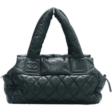 Load image into Gallery viewer, CHANEL Coco Cocoon Leather Tote Bag Black
