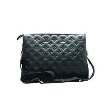 Load image into Gallery viewer, Louis Vuitton Coussin Monogram Leather Shoulder Bag Black
