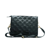 Load image into Gallery viewer, Louis Vuitton Coussin Monogram Leather Shoulder Bag Black
