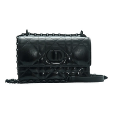 Load image into Gallery viewer, Christian Dior Dior Caro Leather Shoulder Bag Black
