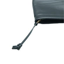 Load image into Gallery viewer, DIOR Embossed Logo Calfskin Leather Zip Clutch Black
