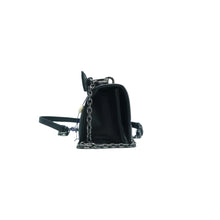 Load image into Gallery viewer, Christian Dior Montaigne Leather Satchel Bag Black
