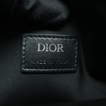 Load image into Gallery viewer, Christian Dior World Tour Saddle Leather Belt Bag Black
