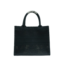 Load image into Gallery viewer, Christian Dior Fabric Tote Bag Black
