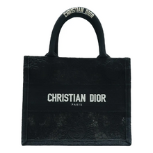 Load image into Gallery viewer, Christian Dior Fabric Tote Bag Black
