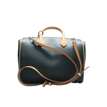 Load image into Gallery viewer, Louis Vuitton Doc Epi Leather Satchel Bag Black
