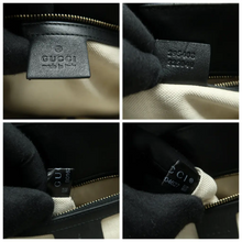 Load image into Gallery viewer, GUCCI Emily Leather Shoulder Bag Black
