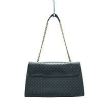 Load image into Gallery viewer, Gucci Emily Medium GG Guccissima Patent Leather Chain Shoulder Bag Black
