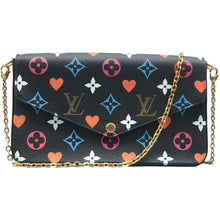 Load image into Gallery viewer, LOUIS VUITTON Felicie Monogram Leather Shoulder Bag Multicolor
