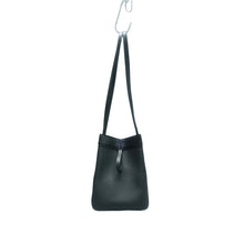 Load image into Gallery viewer, Fendi Origami  Leather Shoulder Bag Black
