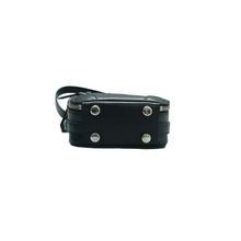 Load image into Gallery viewer, FENDI Zip Around Leather Satchel Bag Black
