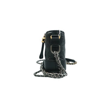 Load image into Gallery viewer, CHANEL Gabrielle  Quilted Leather Shoulder Bag Black
