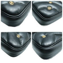 Load image into Gallery viewer, GG Marmont Leather Shoulder Bag Black
