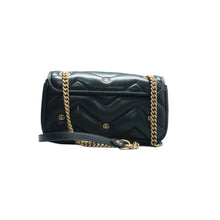 Load image into Gallery viewer, GG Marmont Leather Shoulder Bag Black
