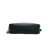 Load image into Gallery viewer, GUCCI GG Marmont Leather Shoulder Bag Black
