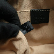 Load image into Gallery viewer, GUCCI GG Marmont Leather Shoulder Bag Black
