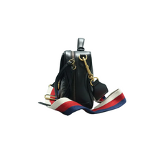 Load image into Gallery viewer, GUCCI GG Marmont Leather Satchel Bag Black

