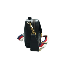Load image into Gallery viewer, GUCCI GG Marmont Leather Satchel Bag Black
