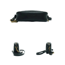 Load image into Gallery viewer, GUCCI GG Marmont Leather Shoulder Bag Black
