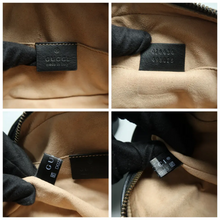 Load image into Gallery viewer, Gucci GG Marmont Leather Belt Bag Black
