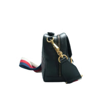 Load image into Gallery viewer, Gucci  Sylvie Web Small GG Marmont Calfskin Matelasse Top Handle Shoulder Bag Black
