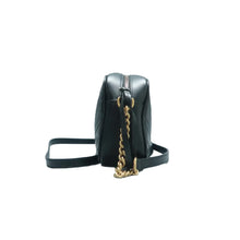 Load image into Gallery viewer, Gucci GG Marmont Small Matelasse Chevron Leather Camera Bag Black
