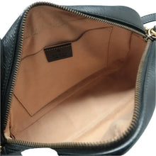 Load image into Gallery viewer, Gucci GG Marmont Small Matelasse Chevron Leather Camera Bag Black
