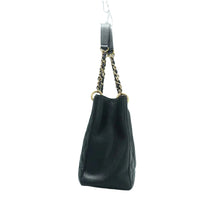 Load image into Gallery viewer, CHANEL Grand Shopping Leather Shoulder Bag Black
