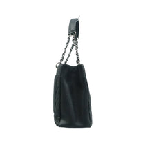 Load image into Gallery viewer, CHANEL GST Grand shopping Quilted Leather Tote Bag Black
